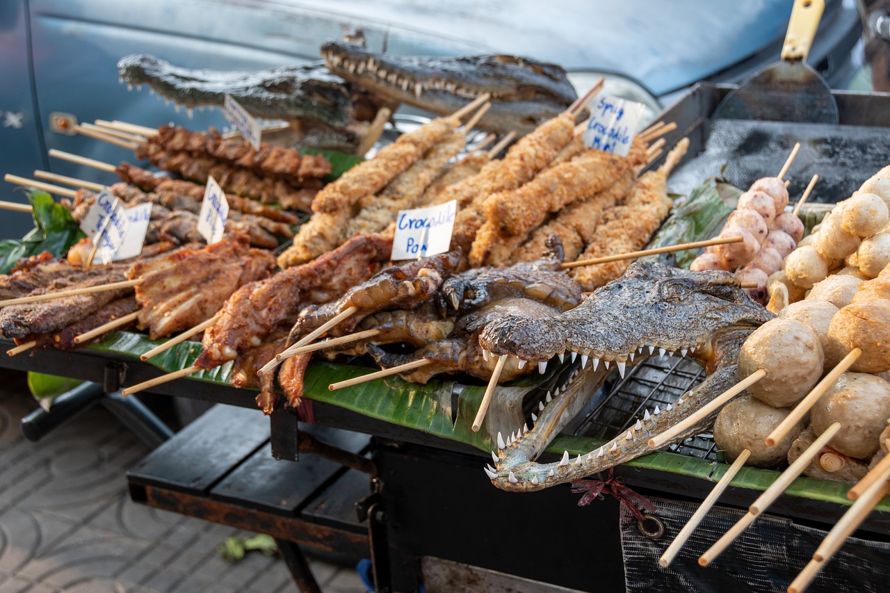 В Таиланде растет спрос на мясо крокодила после вспышки АЧС