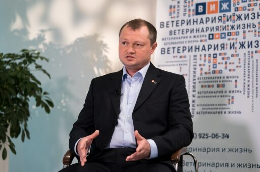 Представитель французской ветеринарной фармкомпании в студии «ВиЖ»