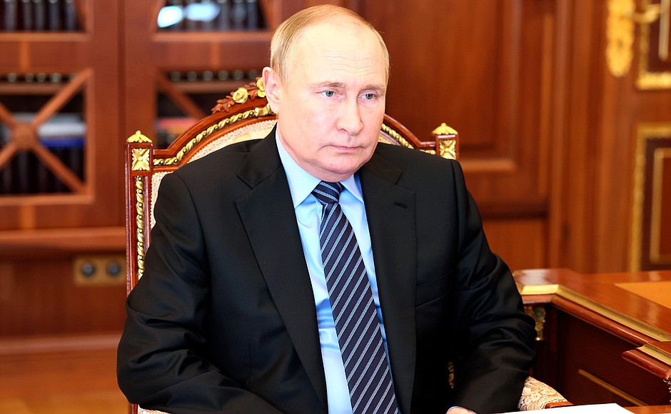 Владимир Путин выступил на Международном форуме по сохранению тигра