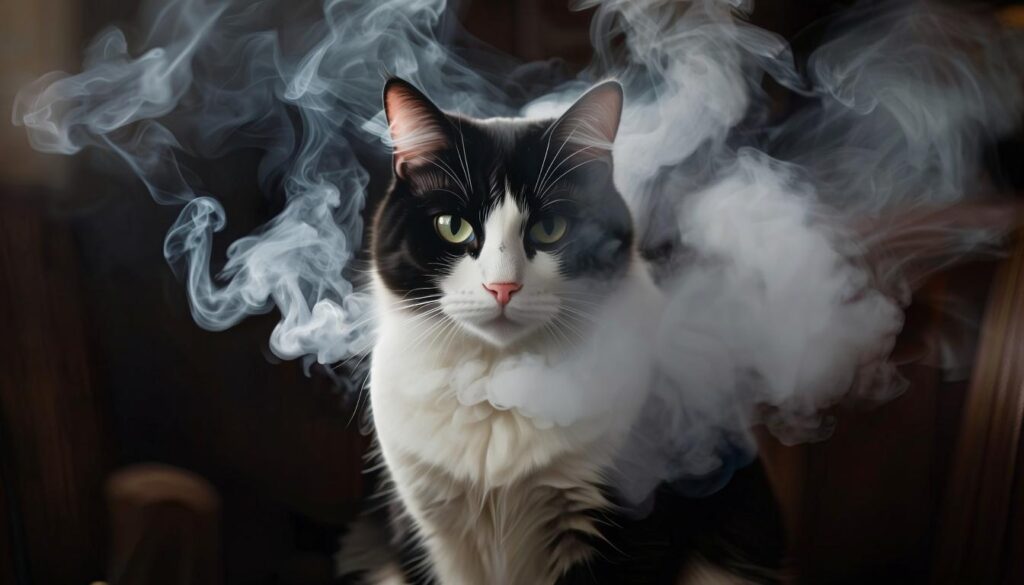 Курение и кошки: почему табачный дым опасен не только для людей