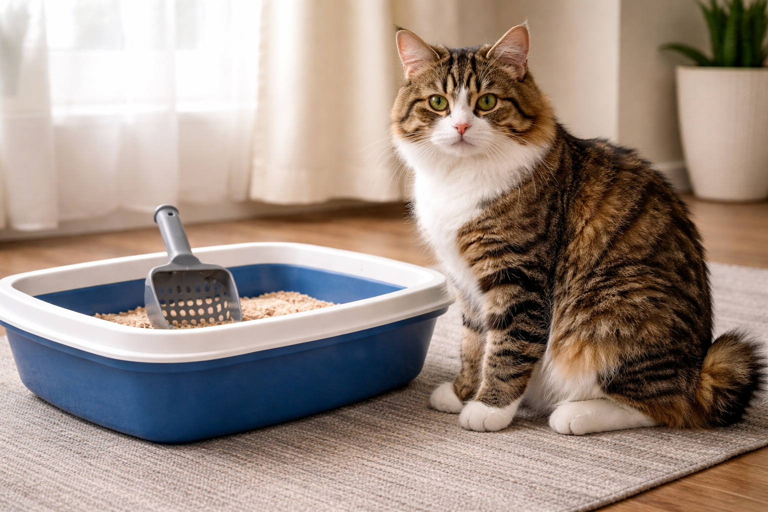 Случай из практики: кот семь дней не ходил в туалет — вот что показал рентген